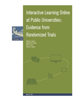 Interactive Learning Online at Public Universities: Evidence from Randomized Trials. 