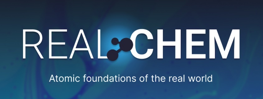 real chem with tagline blue wide format